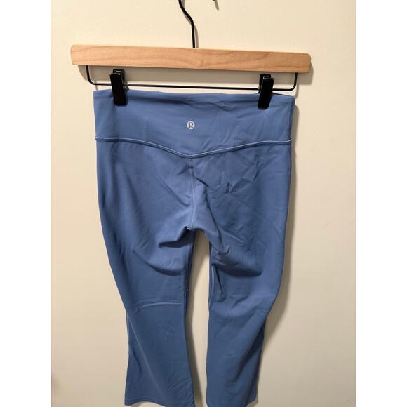 Lululemon Align Low‑Rise Flared Pant 32.5” Nulu Size 4 Blue - Picture 1 of 8